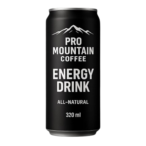 Pro Mountain Coffee Energy Drink — All-Natural 320ml